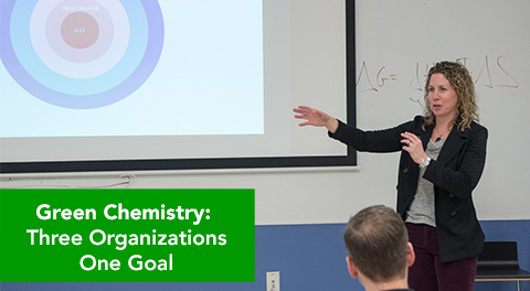 Green Chemisstry: Three Organizations, One Goal
