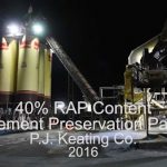P.J. KeatingCo 40% RAP Content