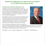 Steve Wallace joins Collaborative Aggregates LLC