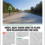 arch 2019 edition of AsphaltPro magazine features Mississippi DOT research with spray applied Delta Mist penetrating asphalt rejuvenator