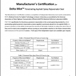 Manufacturers Certification Delta Mist ver 4.2