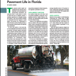 Pavement Preservation Journal Rejuvenating Sprays Extend Pavement Life in Florida