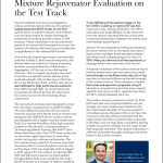 Spring 2021 Asphalt Technology News Article Evaluation on the Test TrackTest Track