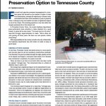 Delta Mist Bio-Derived Rejuvenator Offers Pavement Preservation Option to Tennessee County