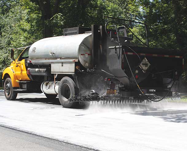 Collaborative Aggregate's Delta Mist being applied